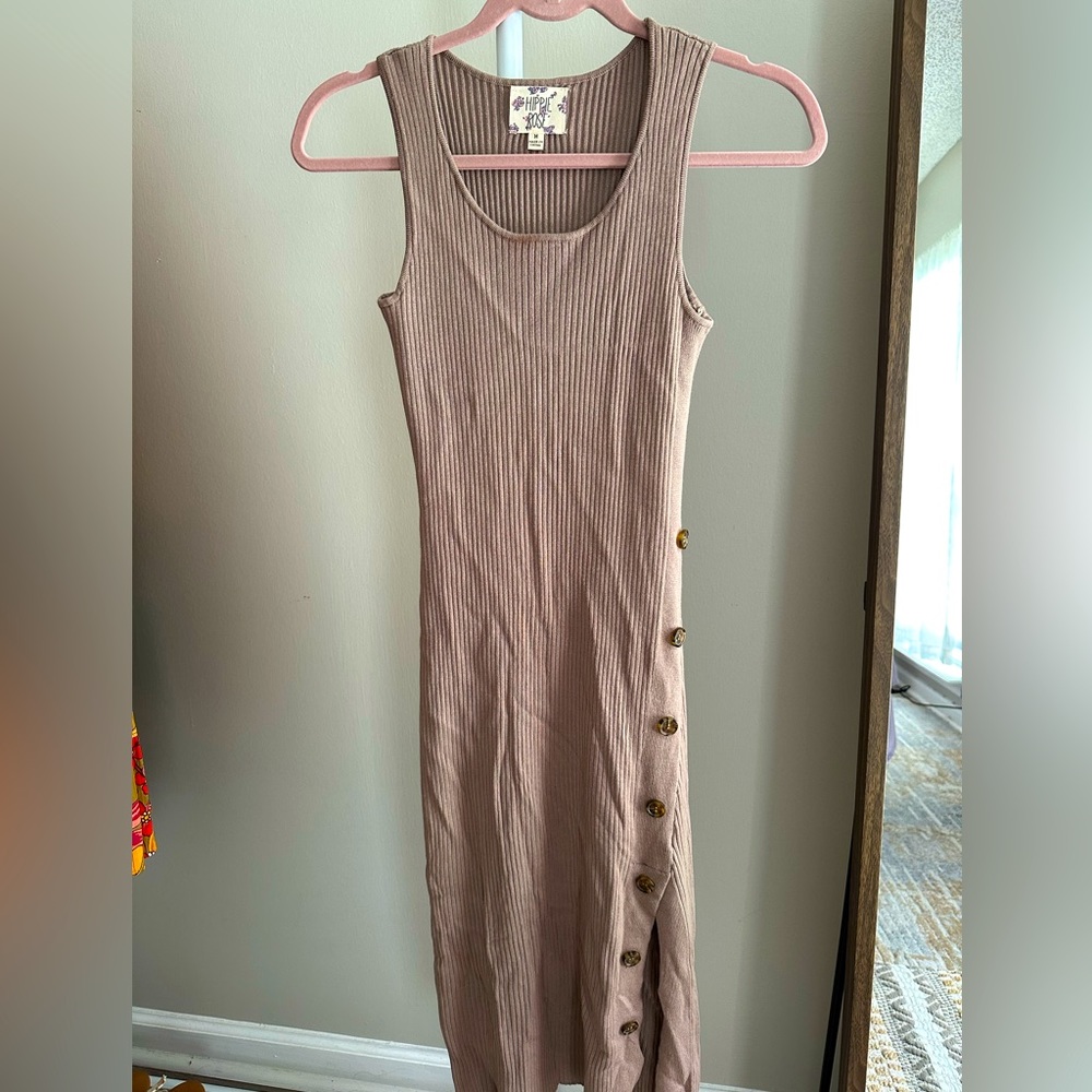 Knitted MIDI dress size Small-Medium